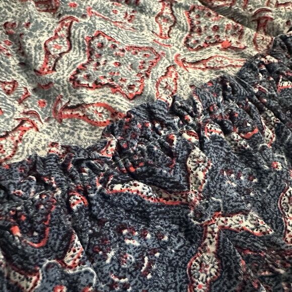 Nordstrom’s Girl’s Captain Ibiza Geo Ruffle Dress, Long Sleeve, 100% Viscose, 9m - Picture 3 of 8